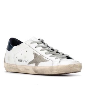 Golden Goose Superstar distressed-finish sneakers